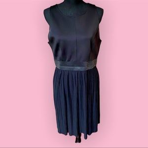 Mossimo Women’s Fit & Flare Sleeveless Black Dress - Large